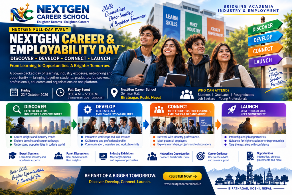 NEXTGEN CAREER & EMPLOYABILITY DAY™ - Full Day Event